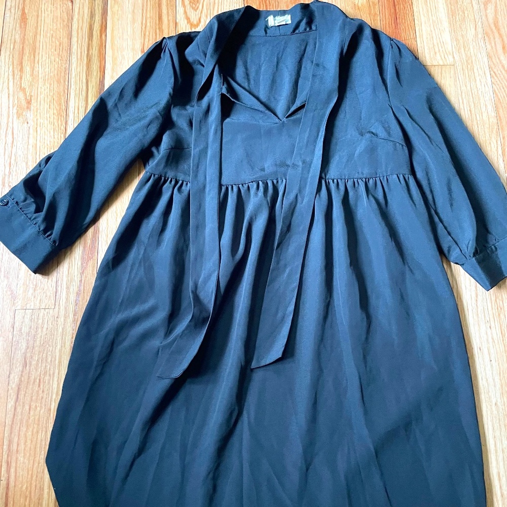 Urban Outfitters Black Baby Doll Dress